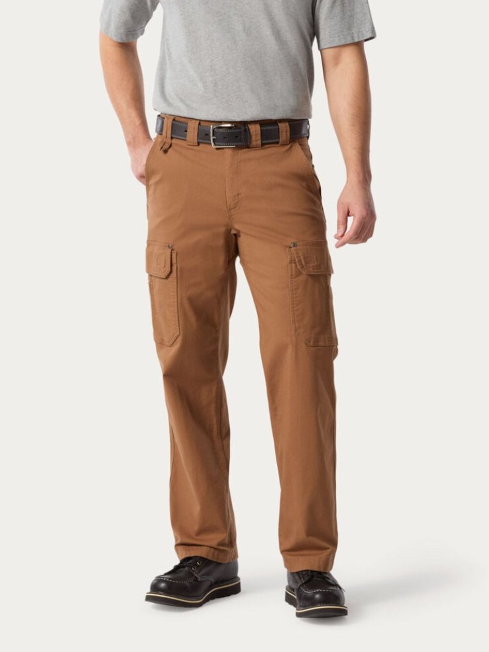NWT Men's DuluthFlex Fire Hose Relaxed Fit Cargo Work Pants Brown Size 40 X 36